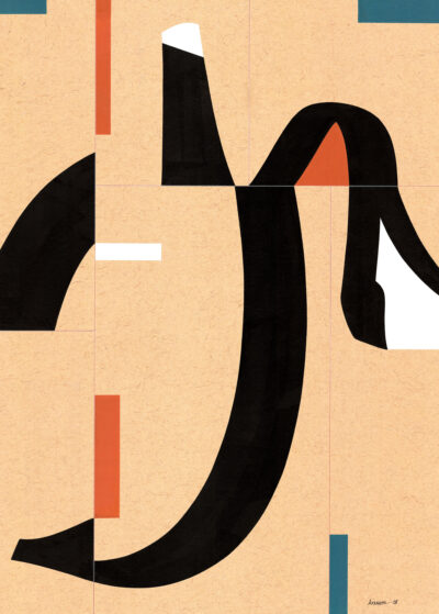 Together Diptych1 43 X60Cm