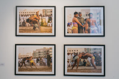 Harshini Karunaratne  Pehlwani  Wrestling In The Sands 2015  Photograph 31 2 X 41 2 Cm Each