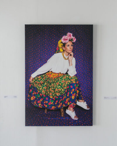 Loreta Bilinskaite Monie  Lithuanian In Satwa 2018  Digital Print  Limited Edition Of 10 80 X 121 Cm