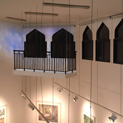 “ I Over Look Like The Balcony Of A House  ”