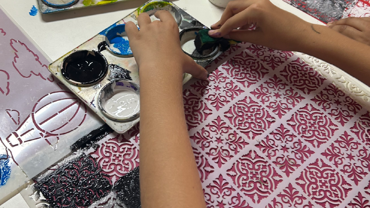 Stencil Printmaking1