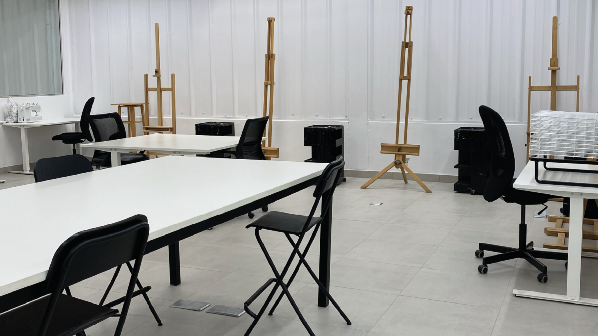 Fine art studio 1
