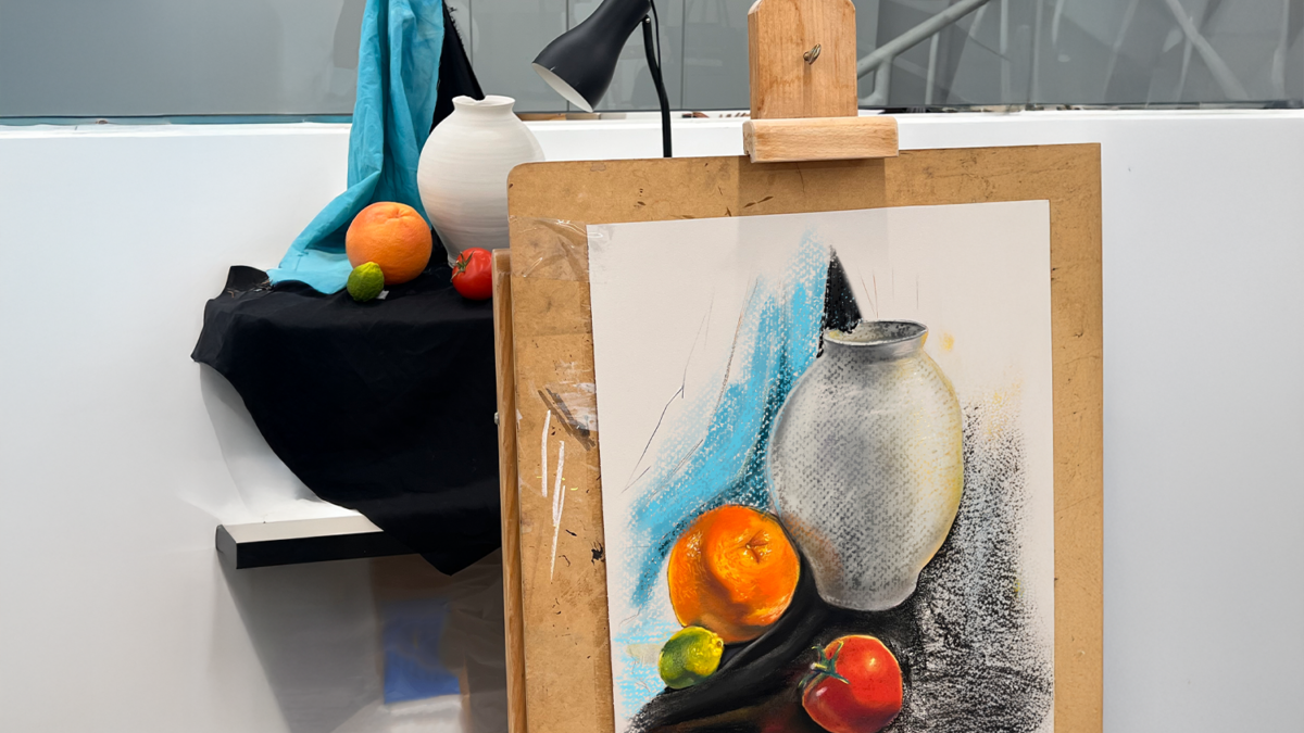 Soft pastel still life