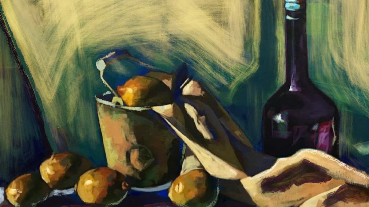 Still life acrylic