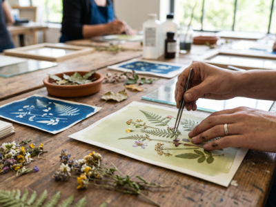 Untitled 2 0008 Botanical Cyanotype