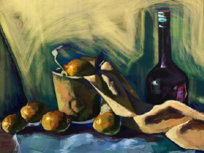 Still life acrylic 1