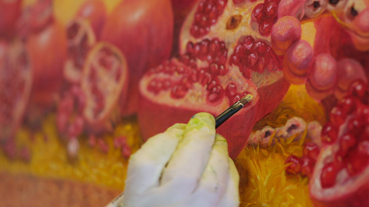Bring in your own fruit and lets paint