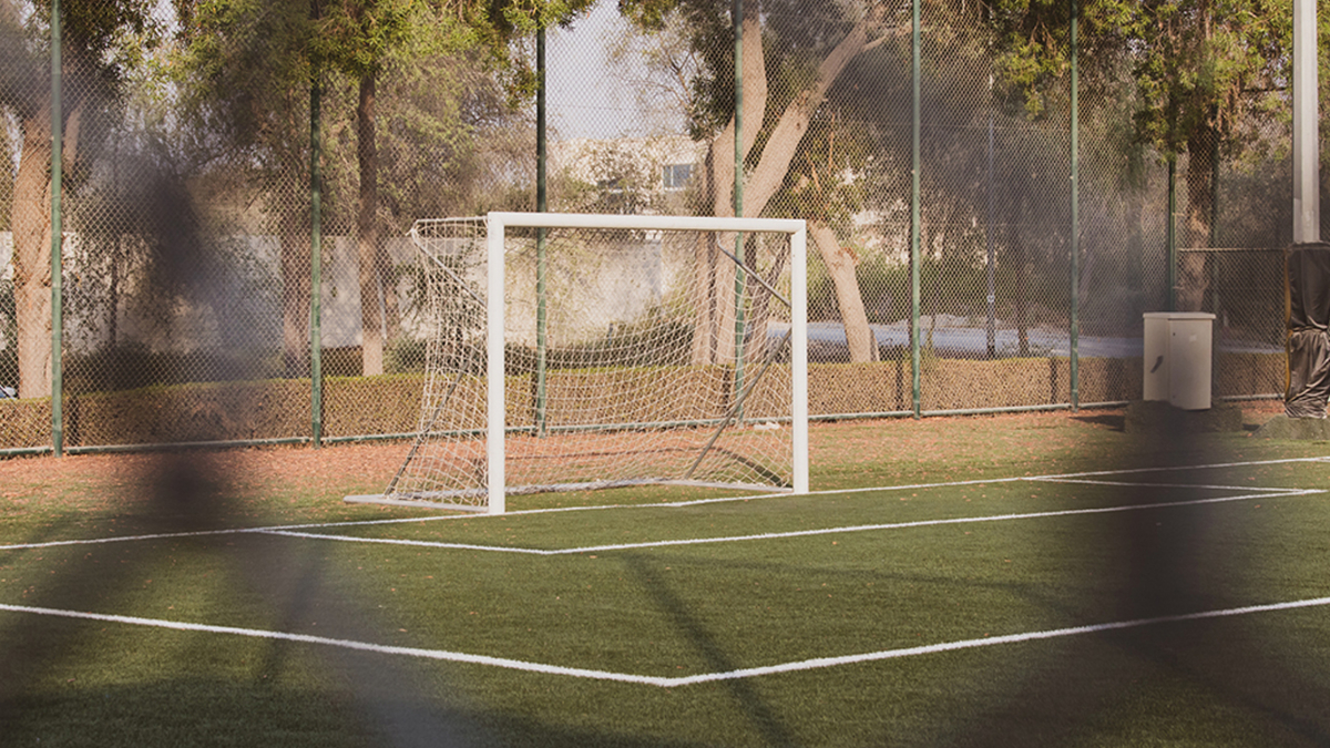 Football pitch