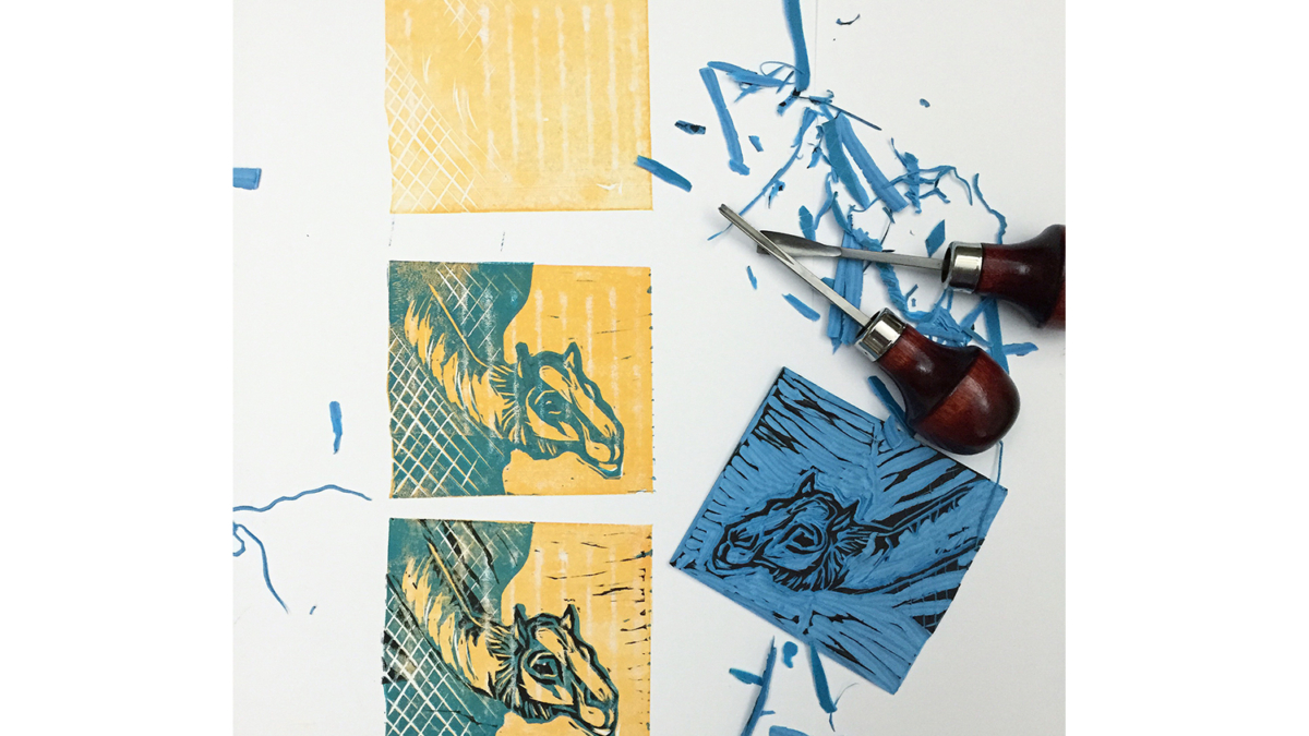 Lino-cut-salama