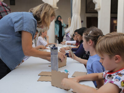 Tashkeel Youth Cardboard Workshop DXBDW2020