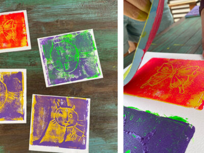 Rubber Block Printmaking 2