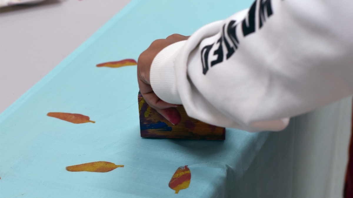 Foam Block Printing